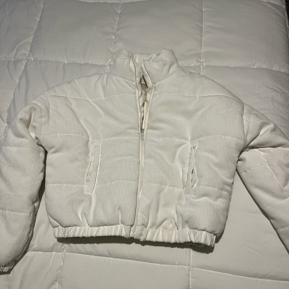White Puffer Jacket
